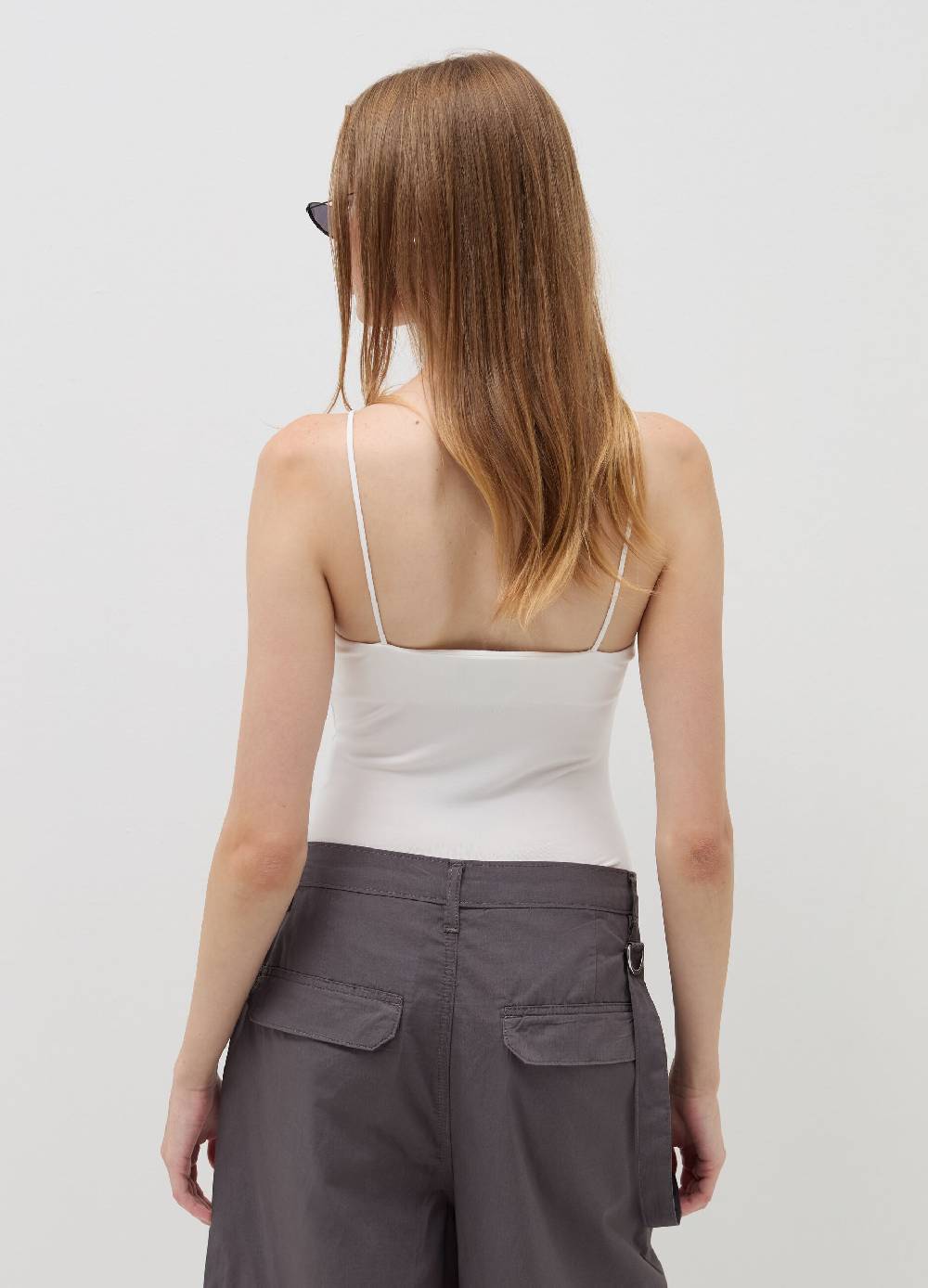 B. ANGEL Body con spalline sottili Trasporto libero internazionale