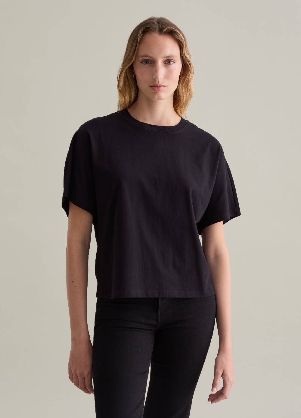 PIOMBO T-shirt in cotone con frange Black Friday Prezzi