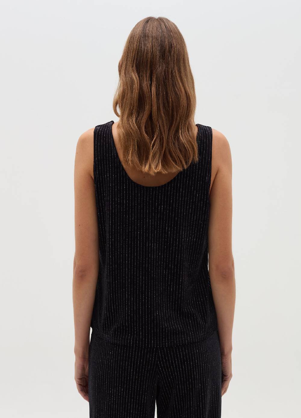 OVS Tank top in velluto con fil coupe in lurex Duty-free