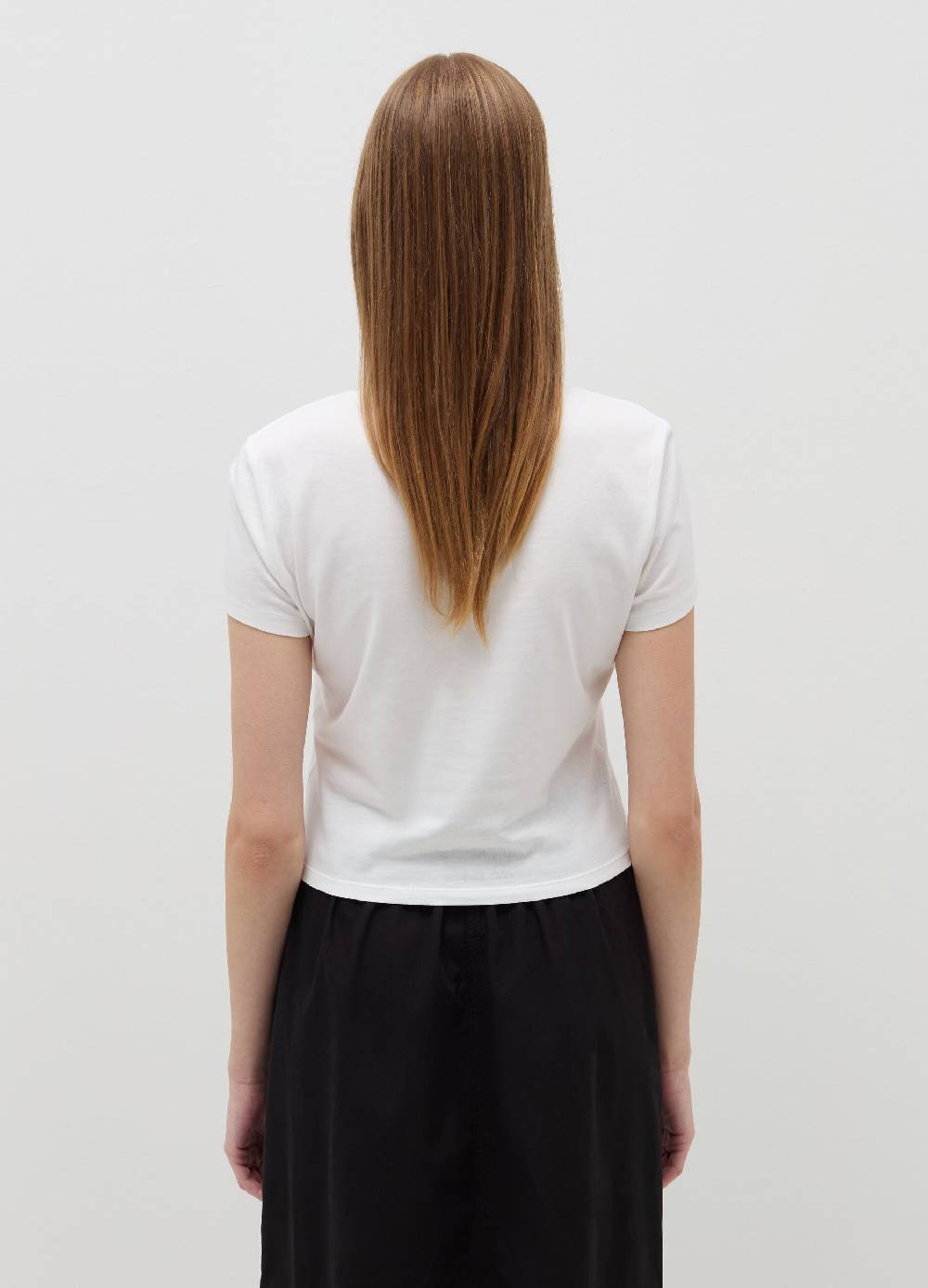B. ANGEL T-shirt crop in cotone Presa