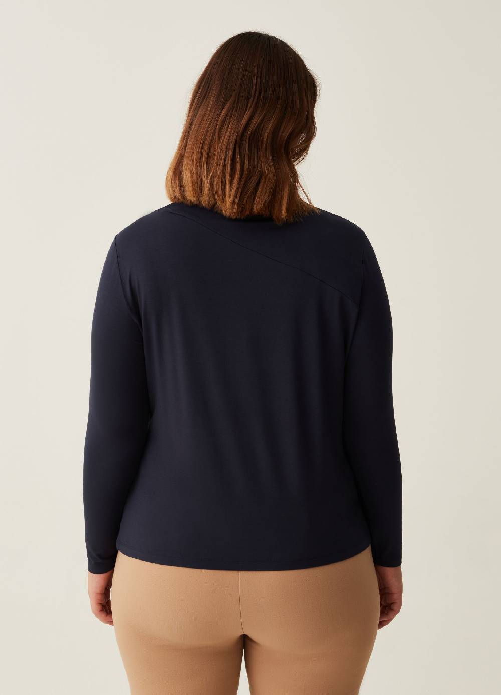 MYA T-shirt in viscosa stretch Curvy Spedizione gratuita