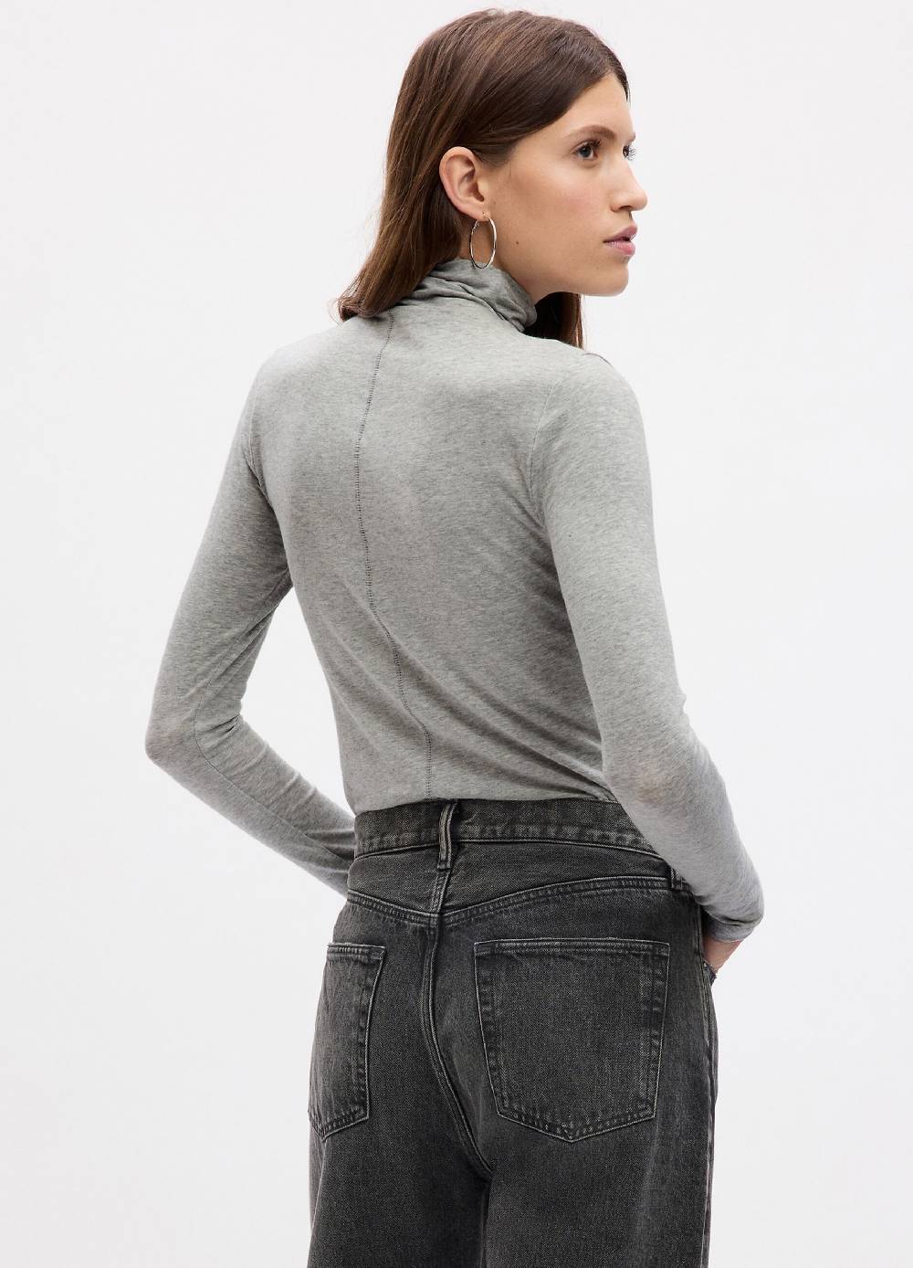 GAP T-shirt a collo alto con maniche lunghe Fornitura limitata
