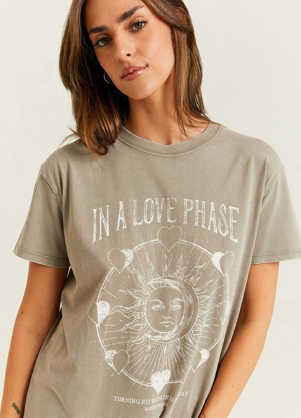 TALLY WEIJL T-shirt in cotone con stampa Grandi sconti