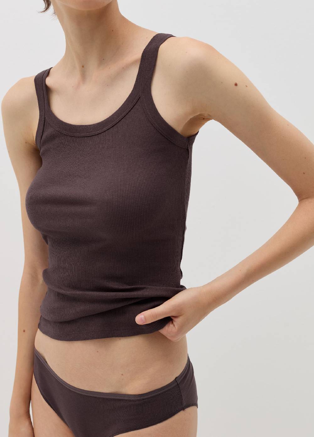 OVS Canotta intima in cotone bio a costine Nuovi prodotti