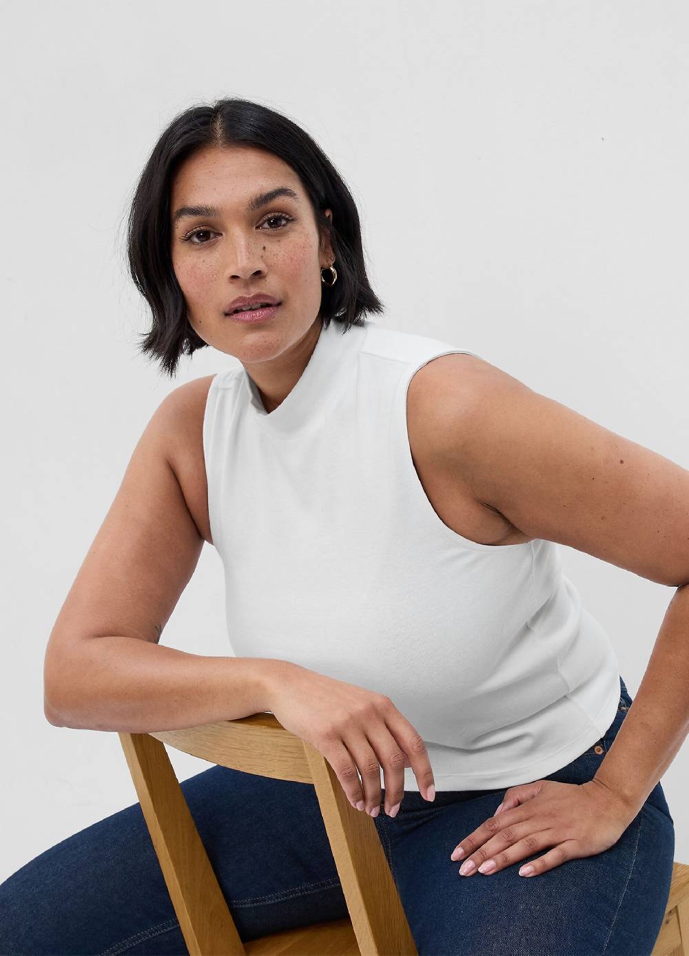 GAP Tank top mock neck Offerte speciali