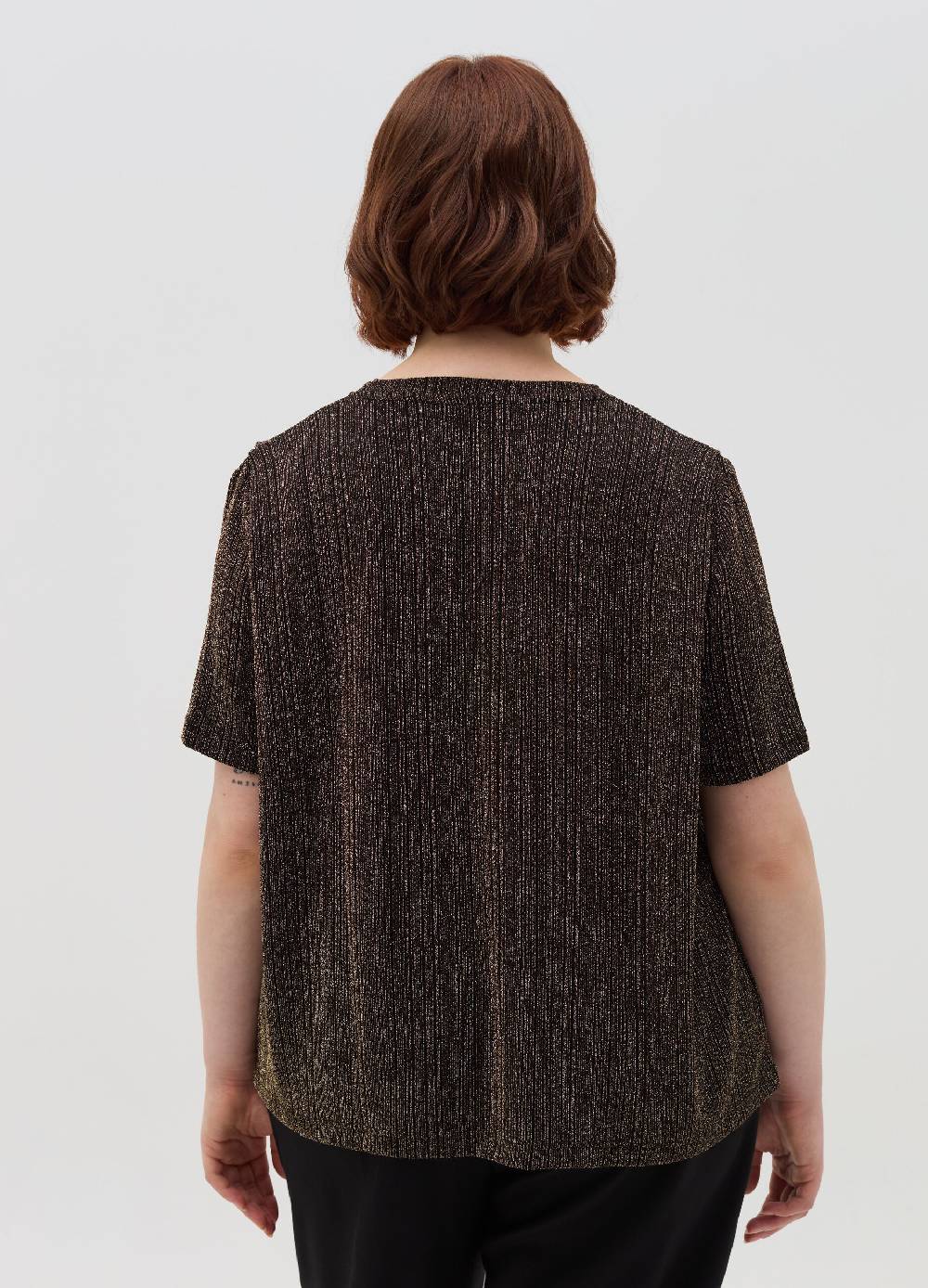 MYA T-shirt in lurex Curvy Sconti VIP