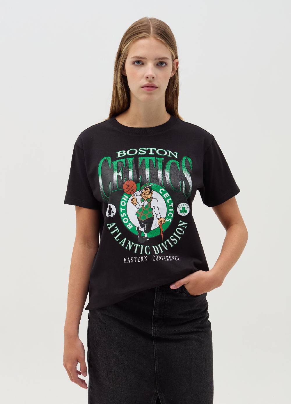 NBA T-shirt con stampa Boston Celtics Fino al 60% di sconto