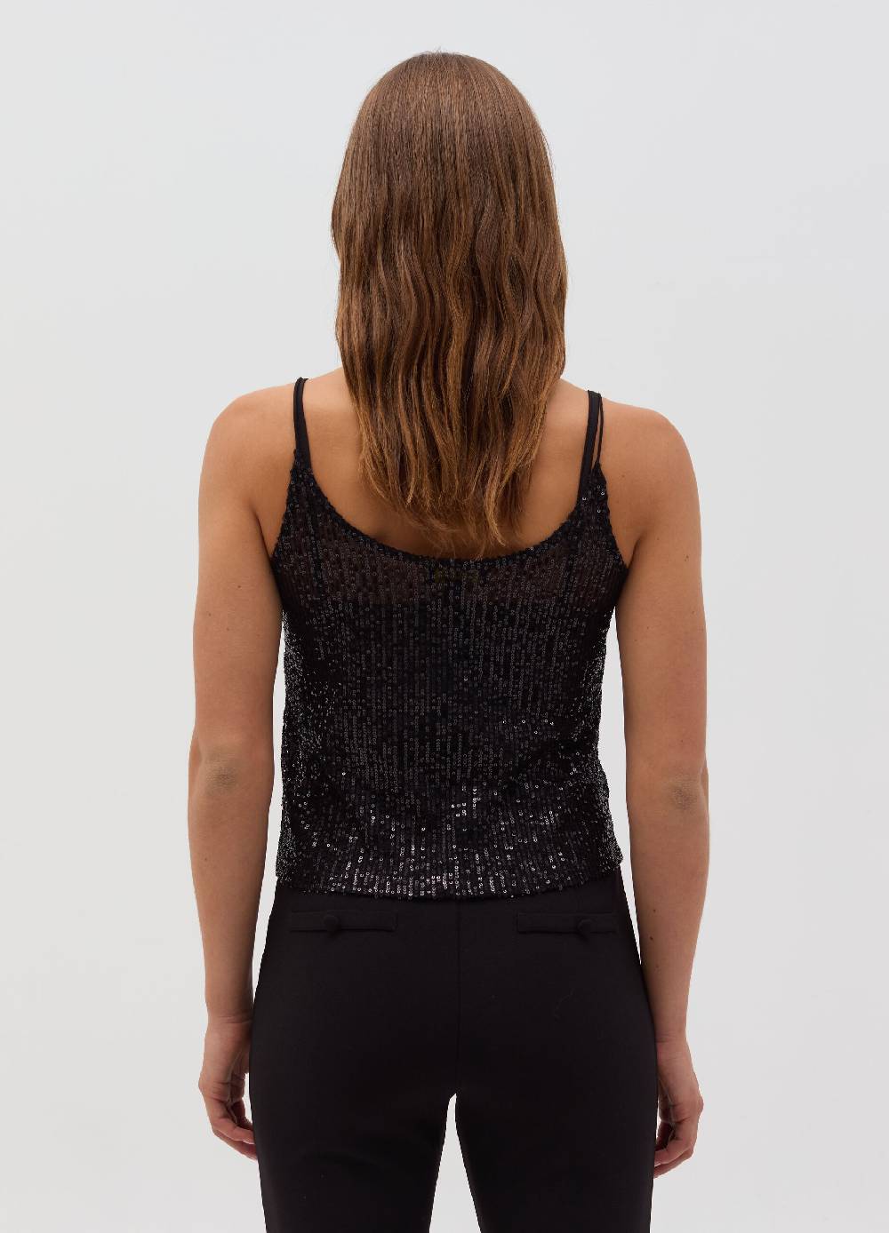 OVS Top con paillettes all-over Fino al 55% di sconto