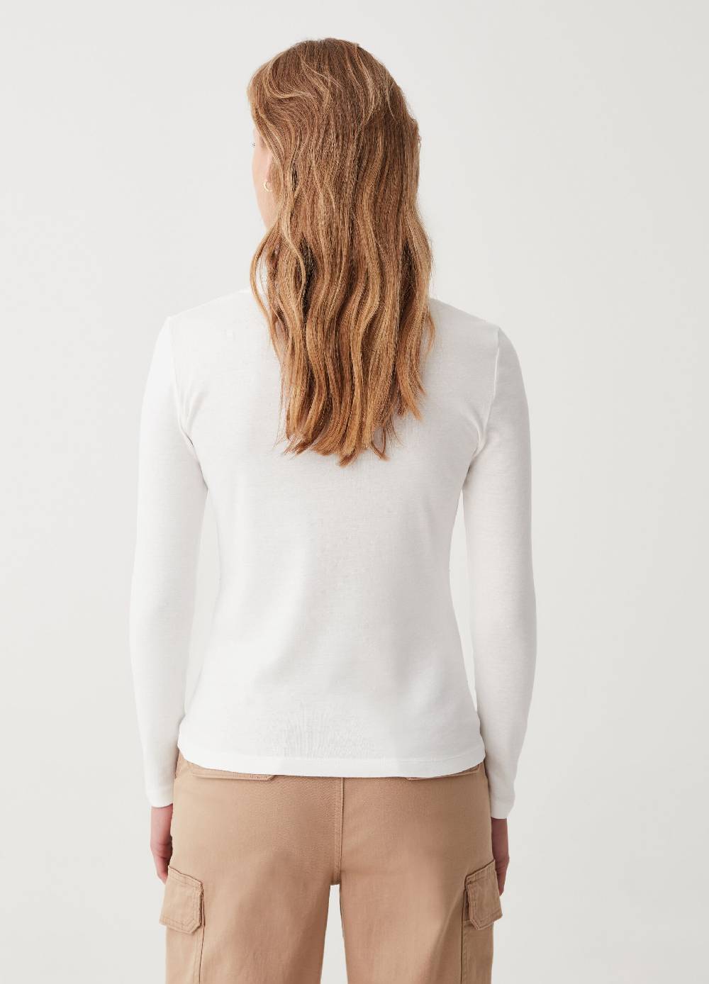 OVS T-shirt a maniche lunghe con strass Officina