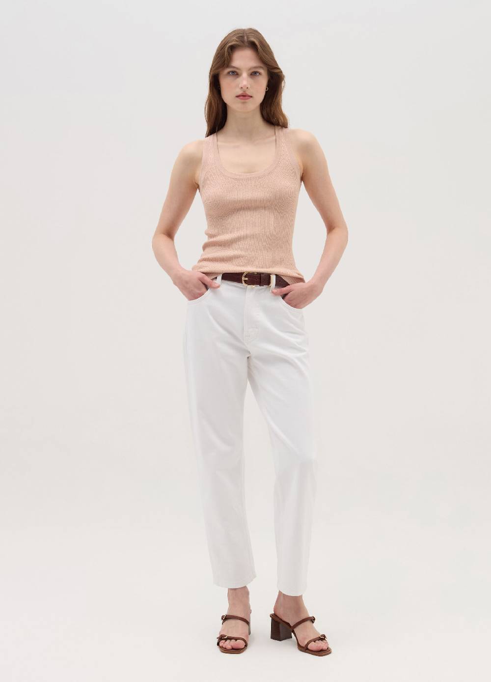 OVS Tank top a costine con lurex Fino Al -60%