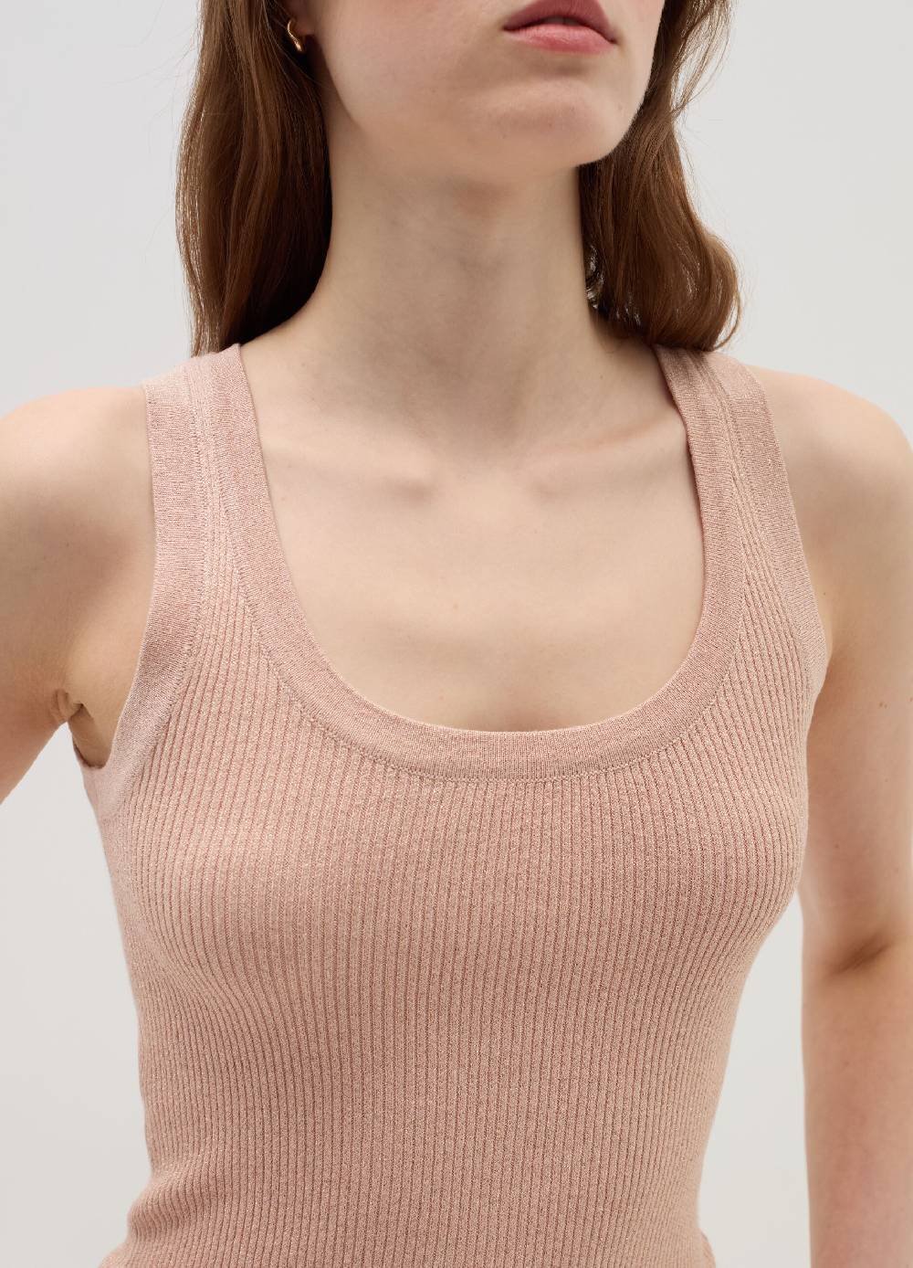 OVS Tank top a costine con lurex Fino Al -60%