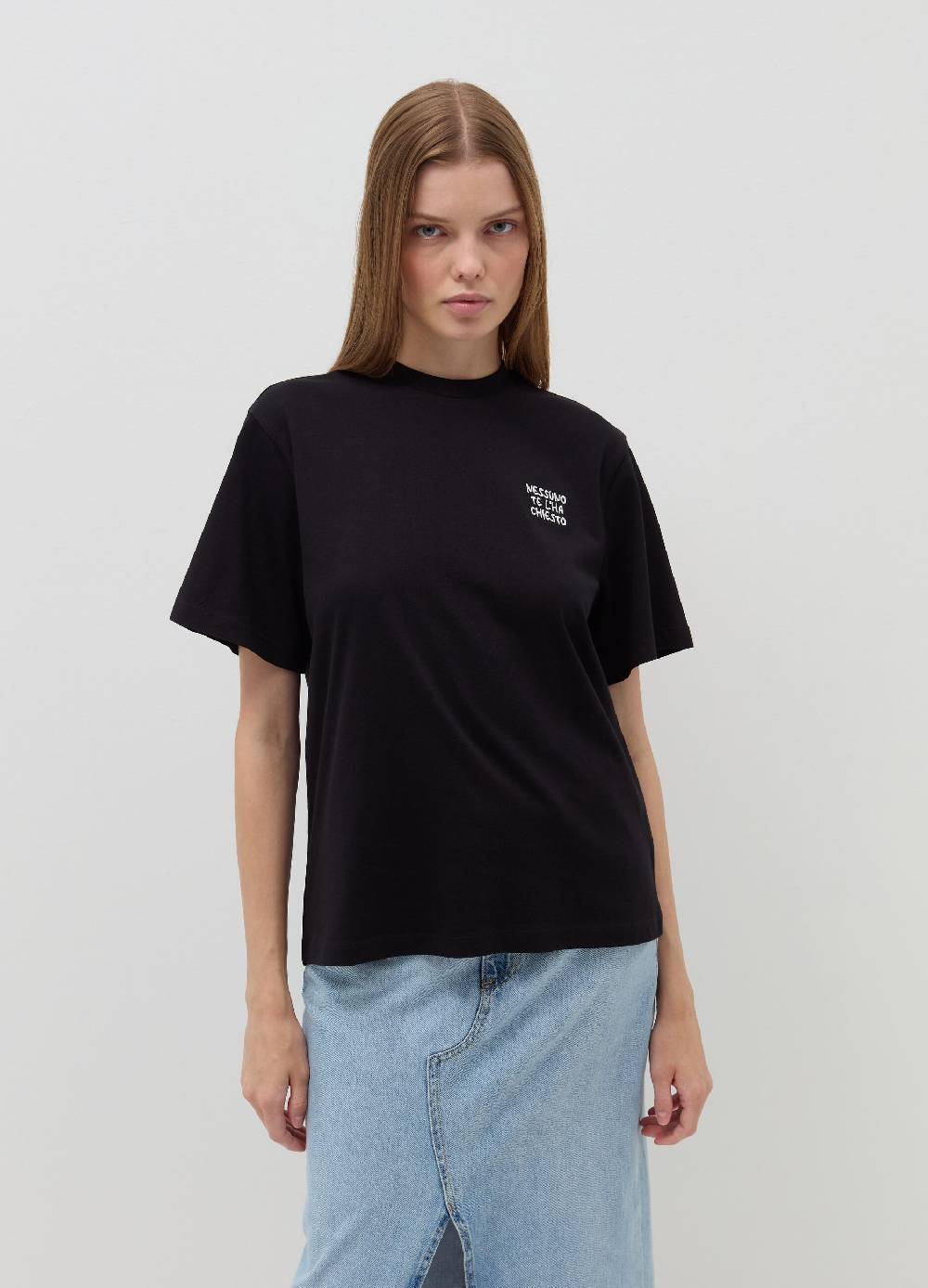 B. ANGEL T-shirt relaxed fit in cotone Presa