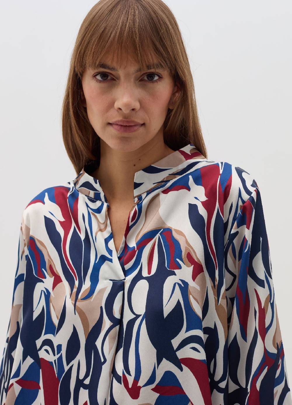 HYBRID Blusa multicolore con scollo a V Online