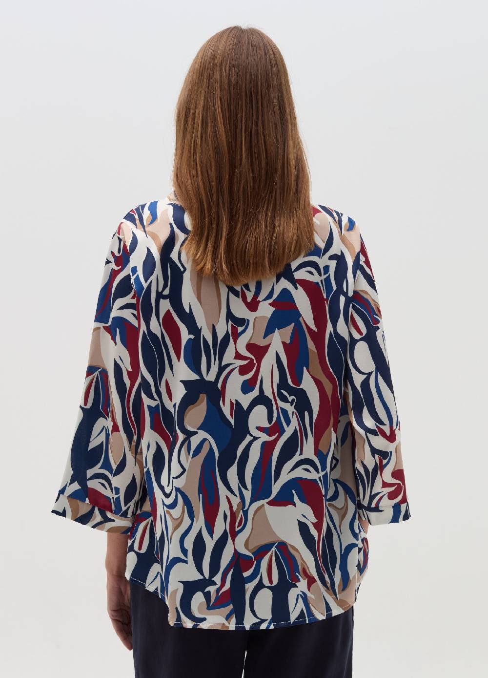 HYBRID Blusa multicolore con scollo a V Online