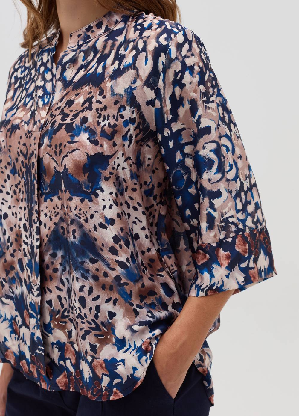 HYBRID Blusa stampata con maniche a tre quarti Negozio