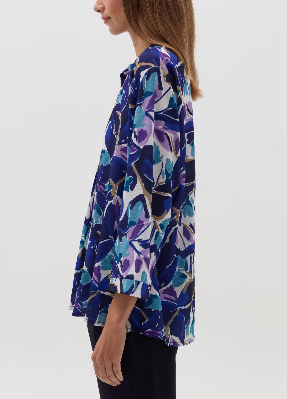 HYBRID Blusa con stampa floreale Offerta Pasqua