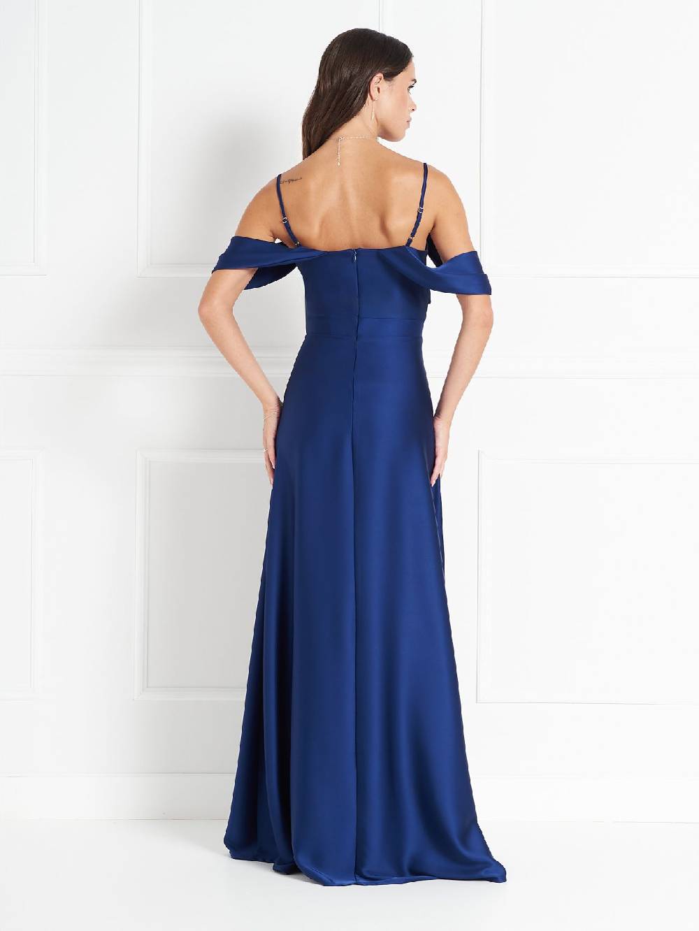 Rinascimento Abito Lungo atelier Blu Novità