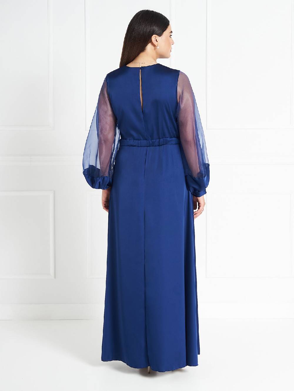 Rinascimento Abito Curvy atelier Blu Economico
