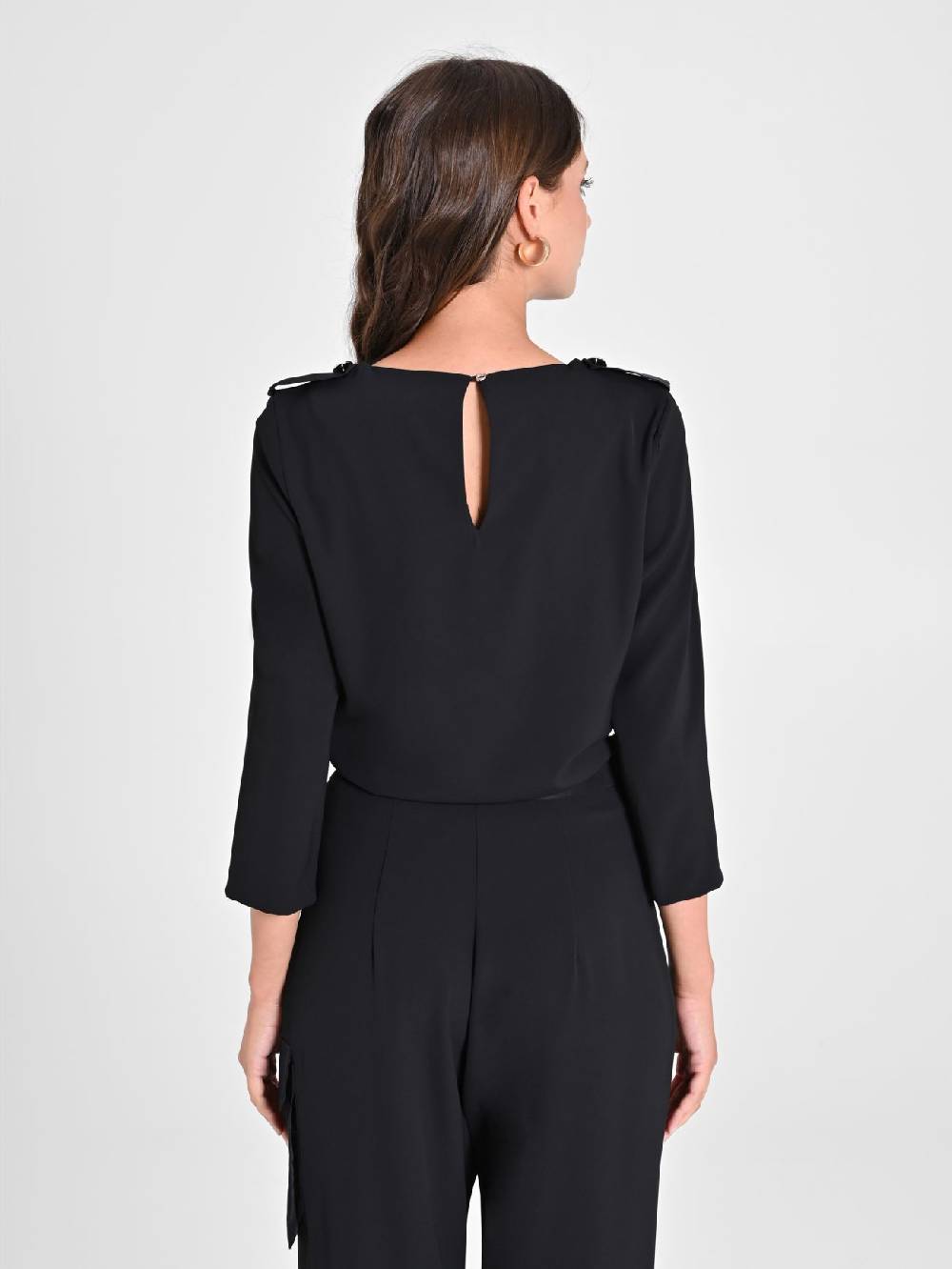 Rinascimento Blusa con Taschino in Taffetà Fino Al -60%
