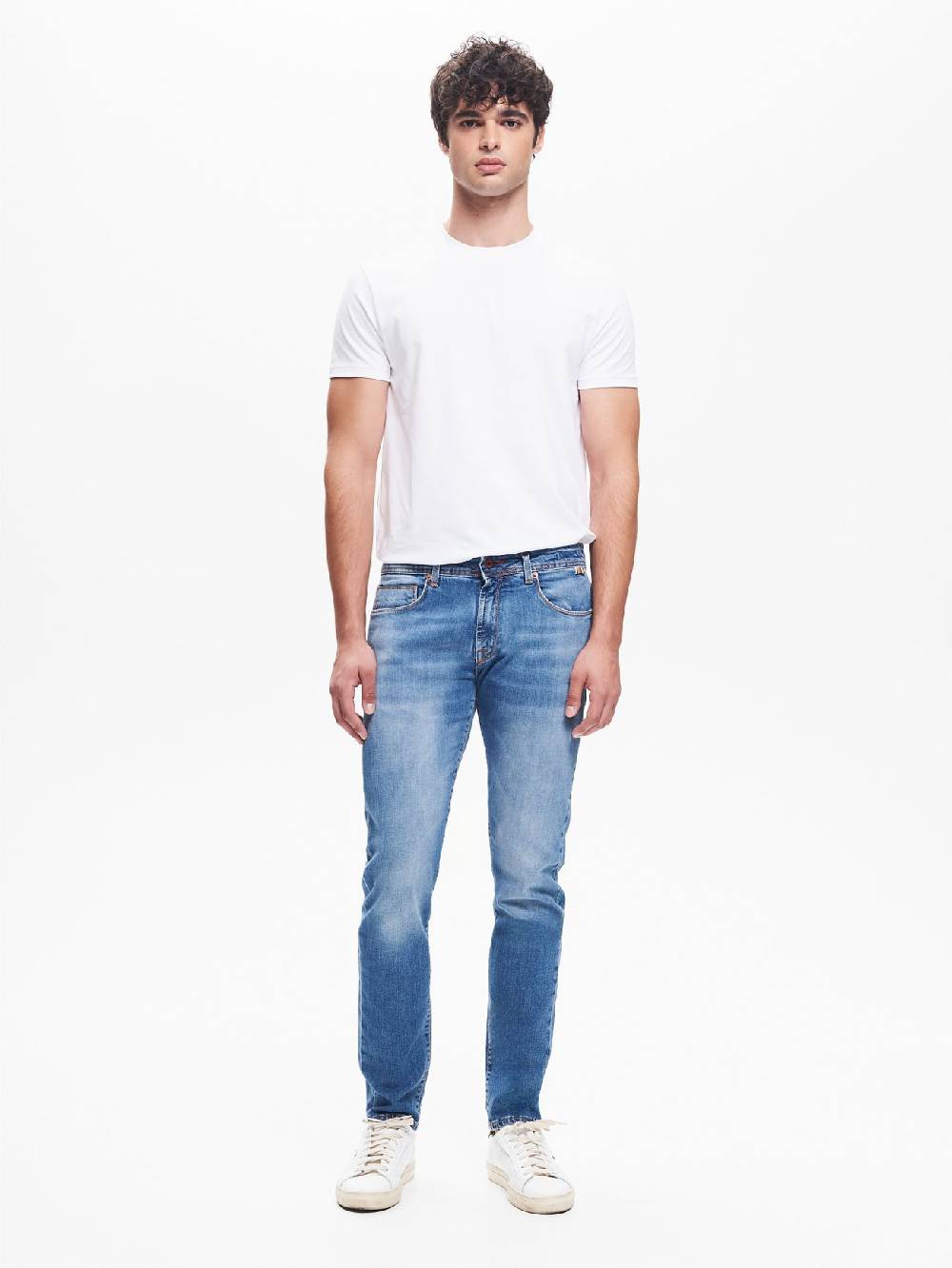 Rinascimento Jeans Slim-Fit Uomo Blu QB24 Convenienza
