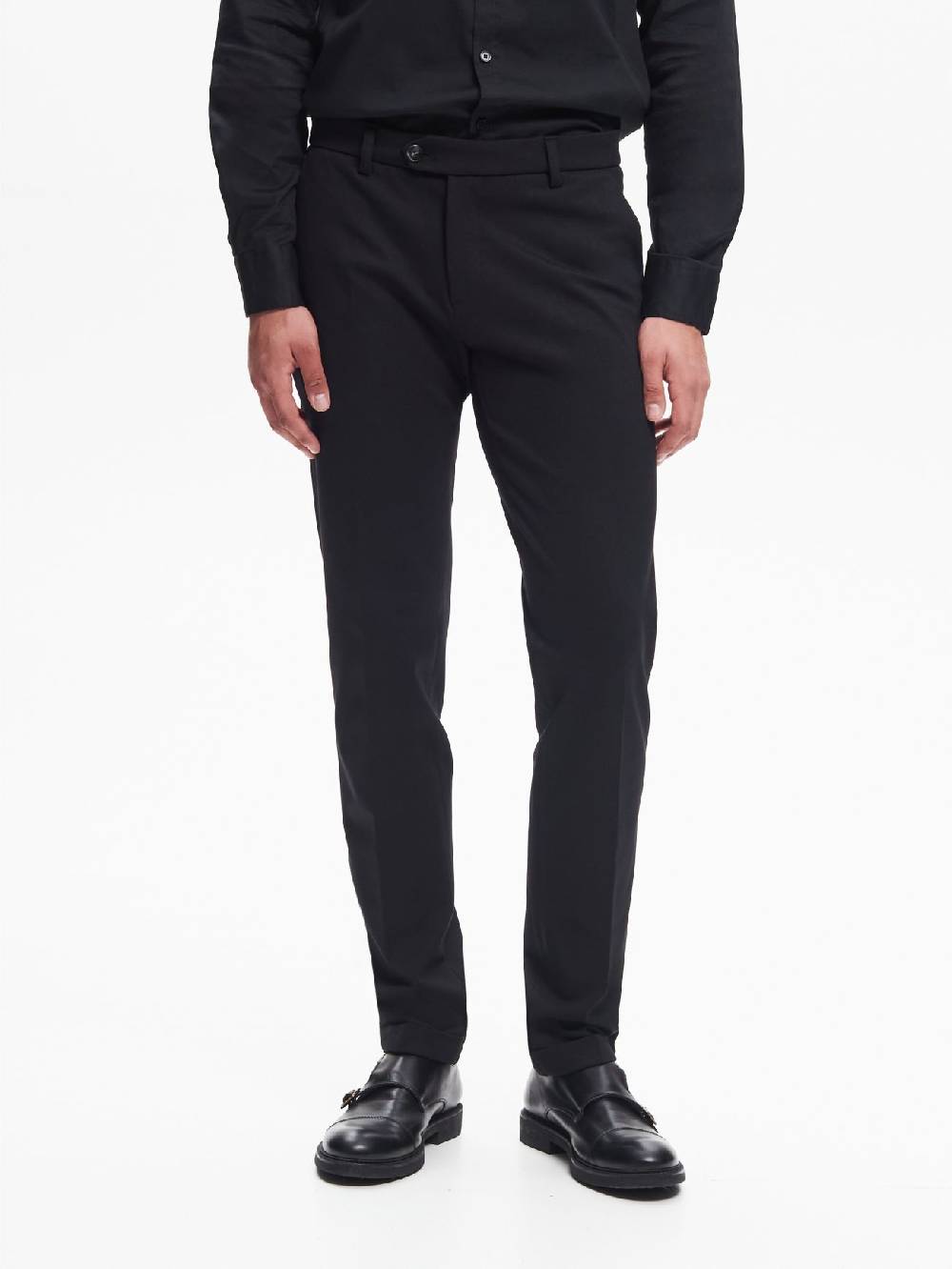 Rinascimento Pantaloni da abito Uomo Punto Milano QB24 Sconto