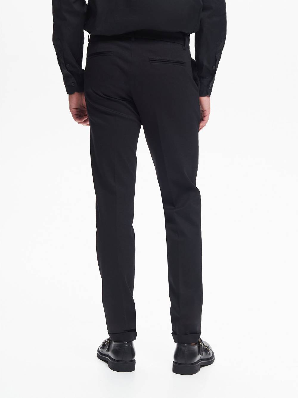 Rinascimento Pantaloni da abito Uomo Punto Milano QB24 Sconto