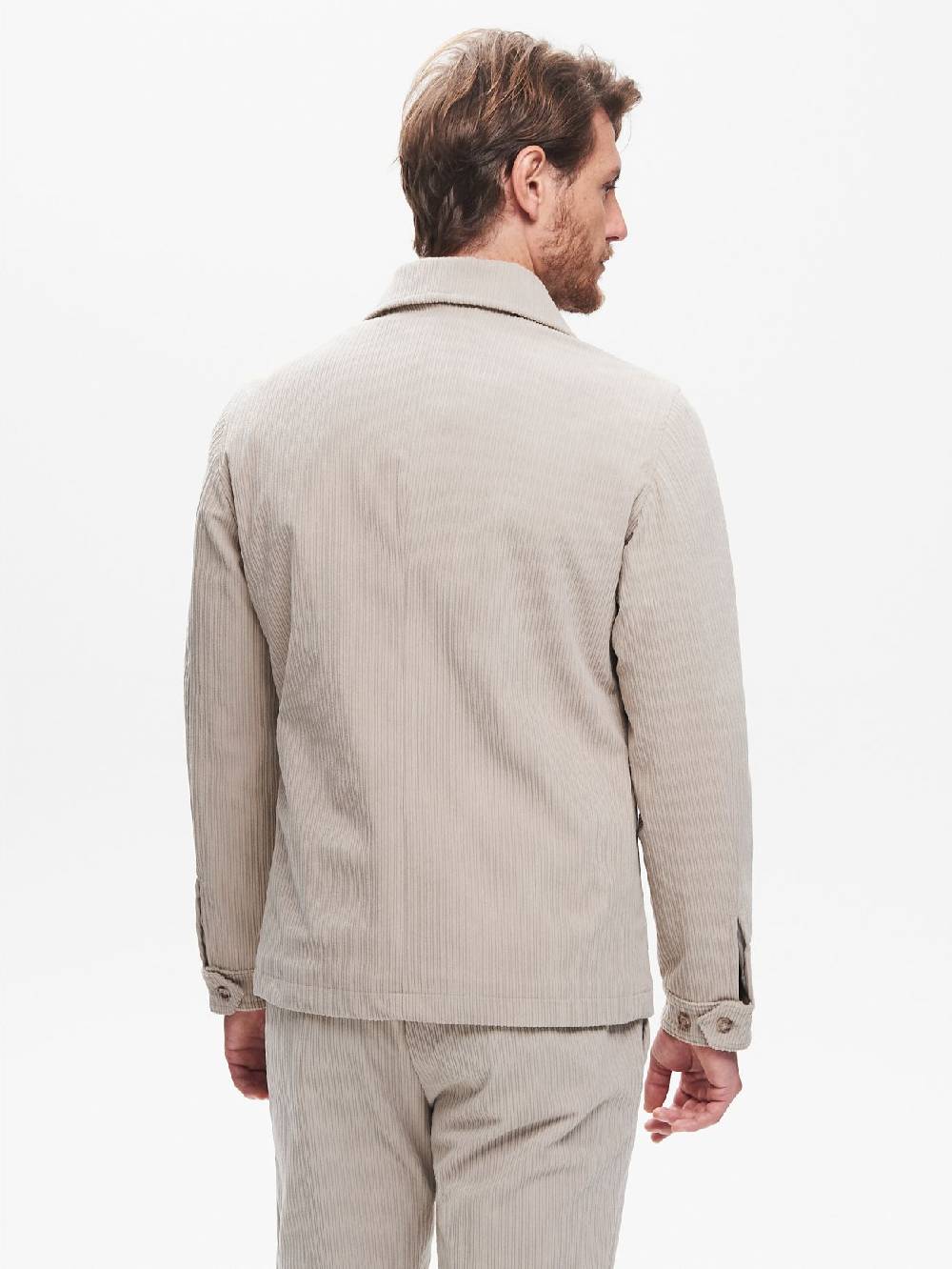 Rinascimento Giacca in Velluto Uomo Costa Francese QB24 Saldi