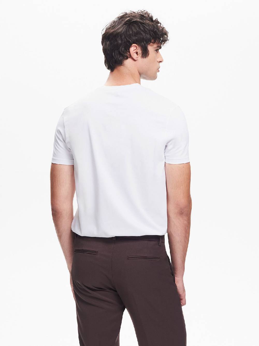Rinascimento T-shirt Girocollo Uomo Bianco QB24 I Più Venduti