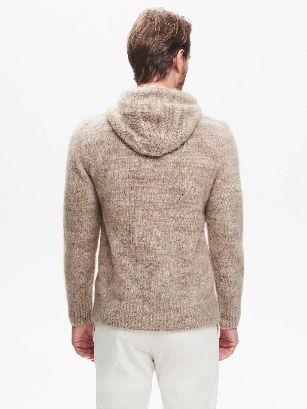 Rinascimento Maglia con Cappuccio Uomo Garzata QB24 Nuova
