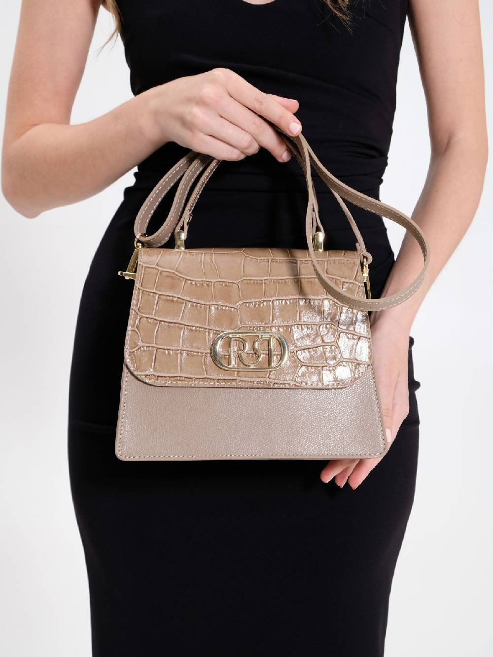 Rinascimento New Rinascimento Opera Bag Taupe Offerta