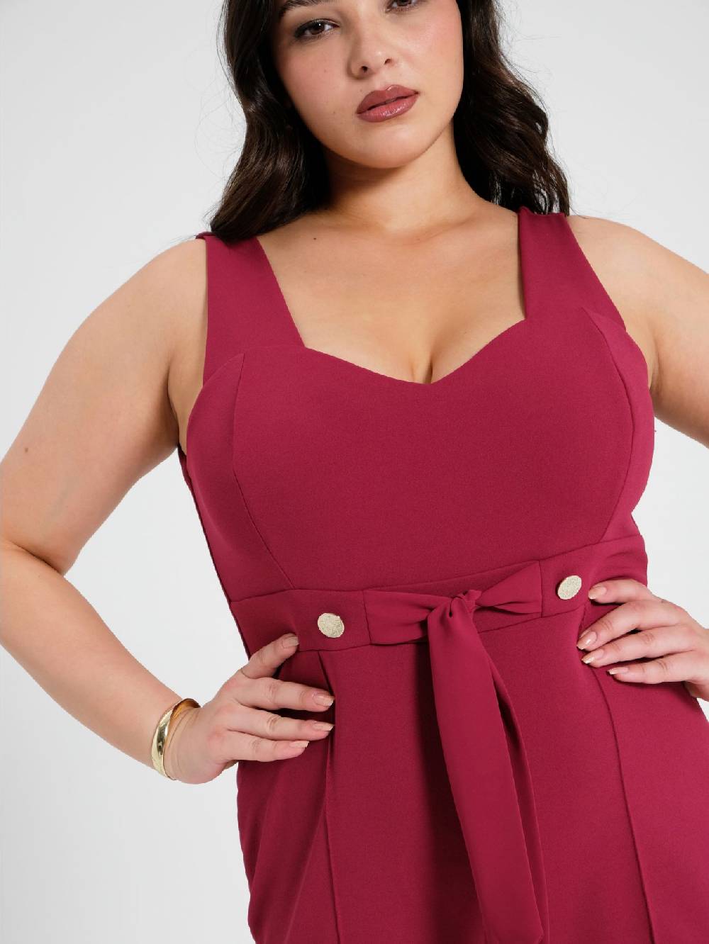 Rinascimento Tuta Curvy Bordeaux Offerte