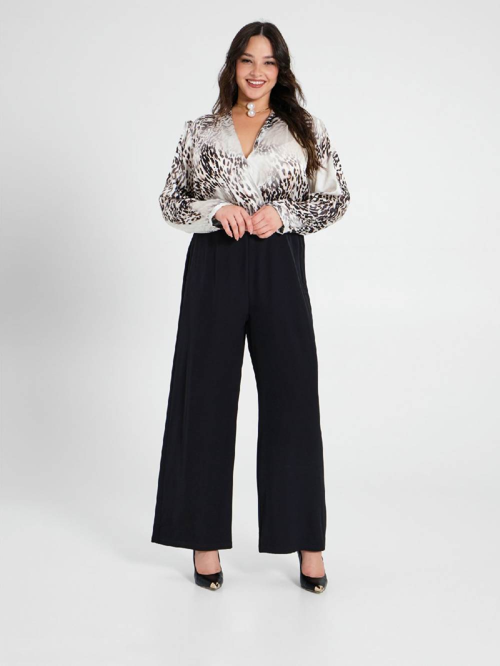 Rinascimento Tuta Curvy Animalier Qualità
