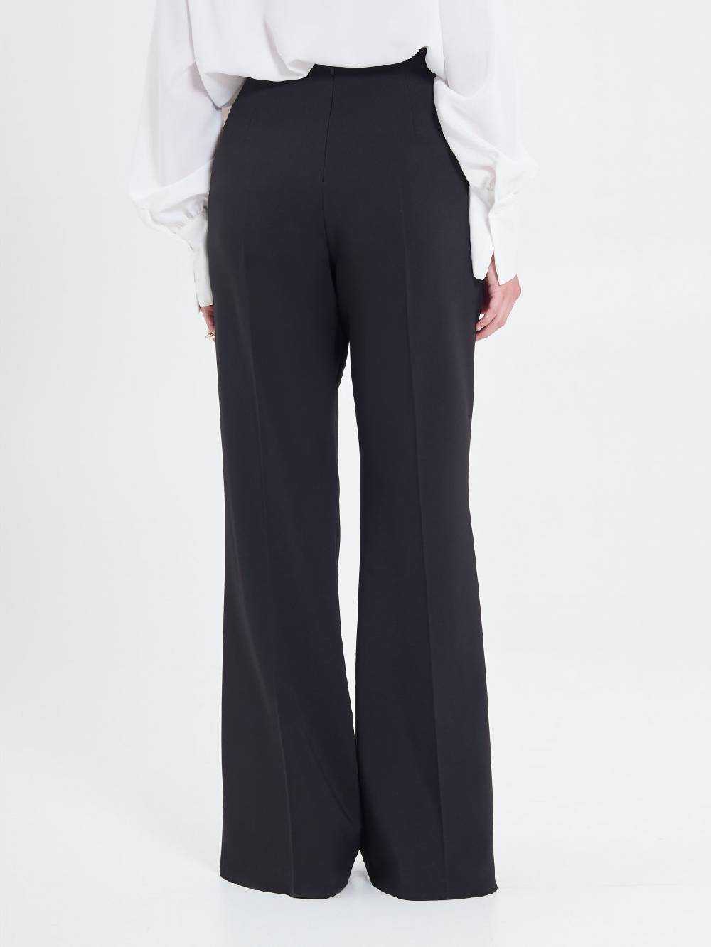 Rinascimento Pantaloni Curvy Fibbia Geometrica Vendita
