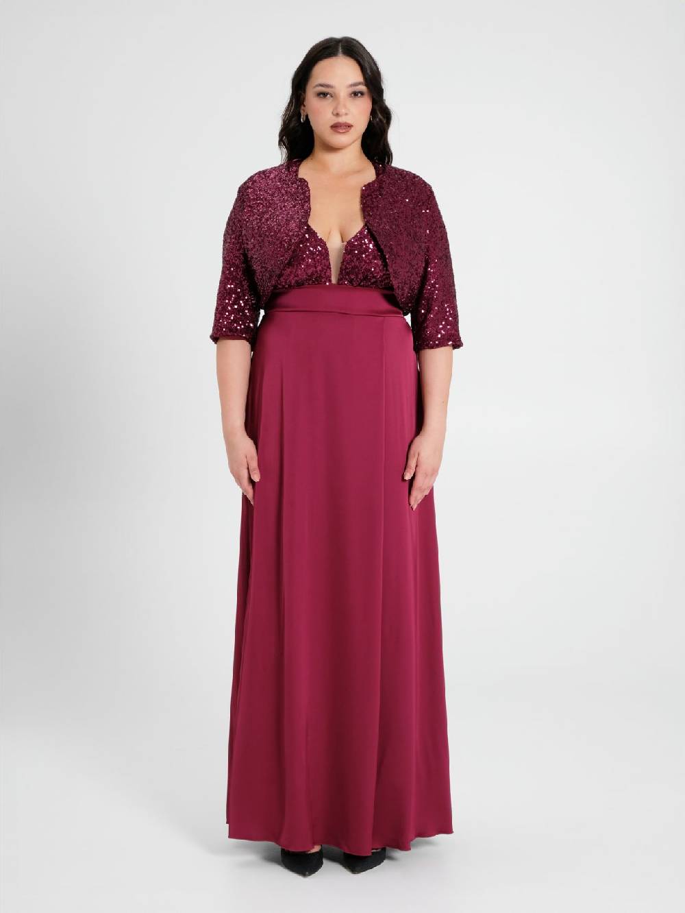 Rinascimento Coprispalle Curvy in Paillettes Promozione Limitata
