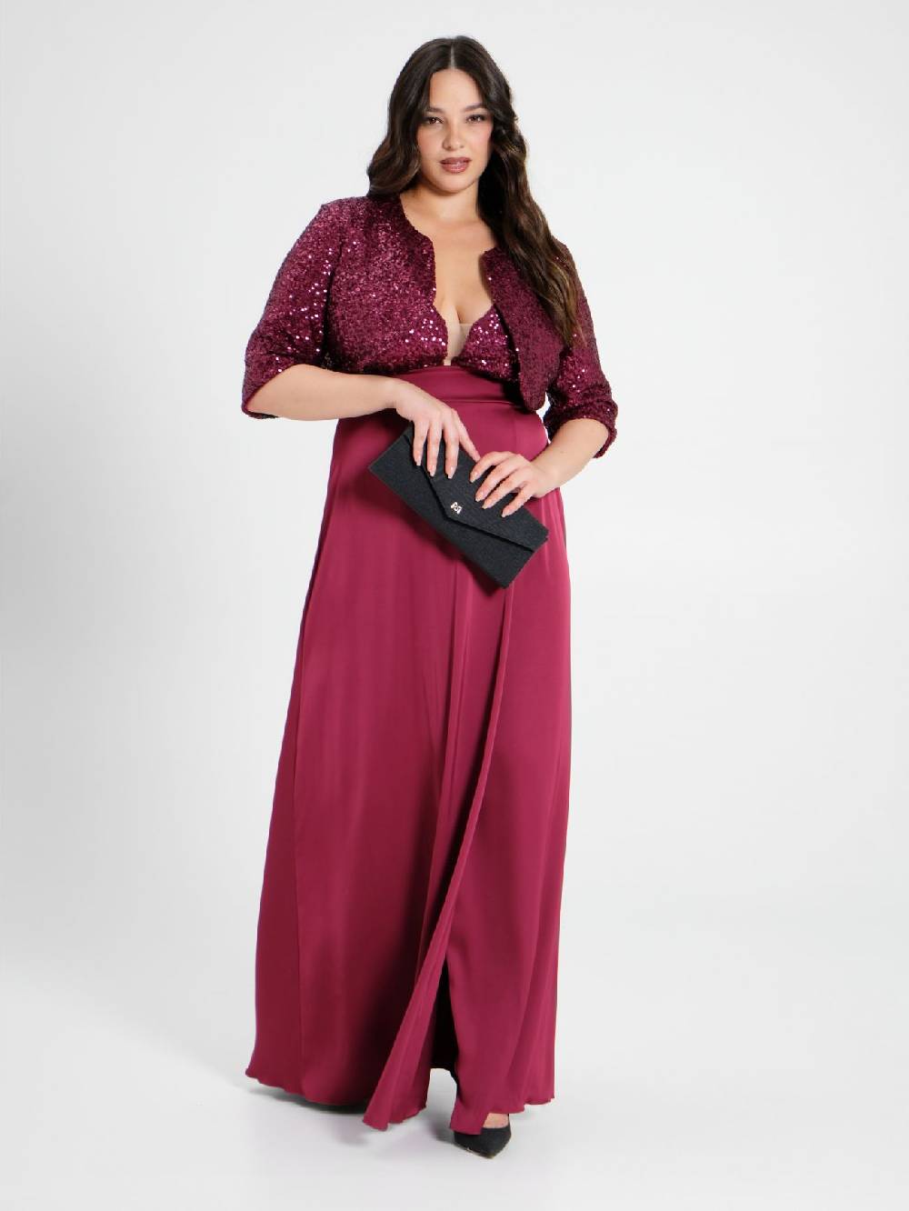 Rinascimento Coprispalle Curvy in Paillettes Promozione Limitata