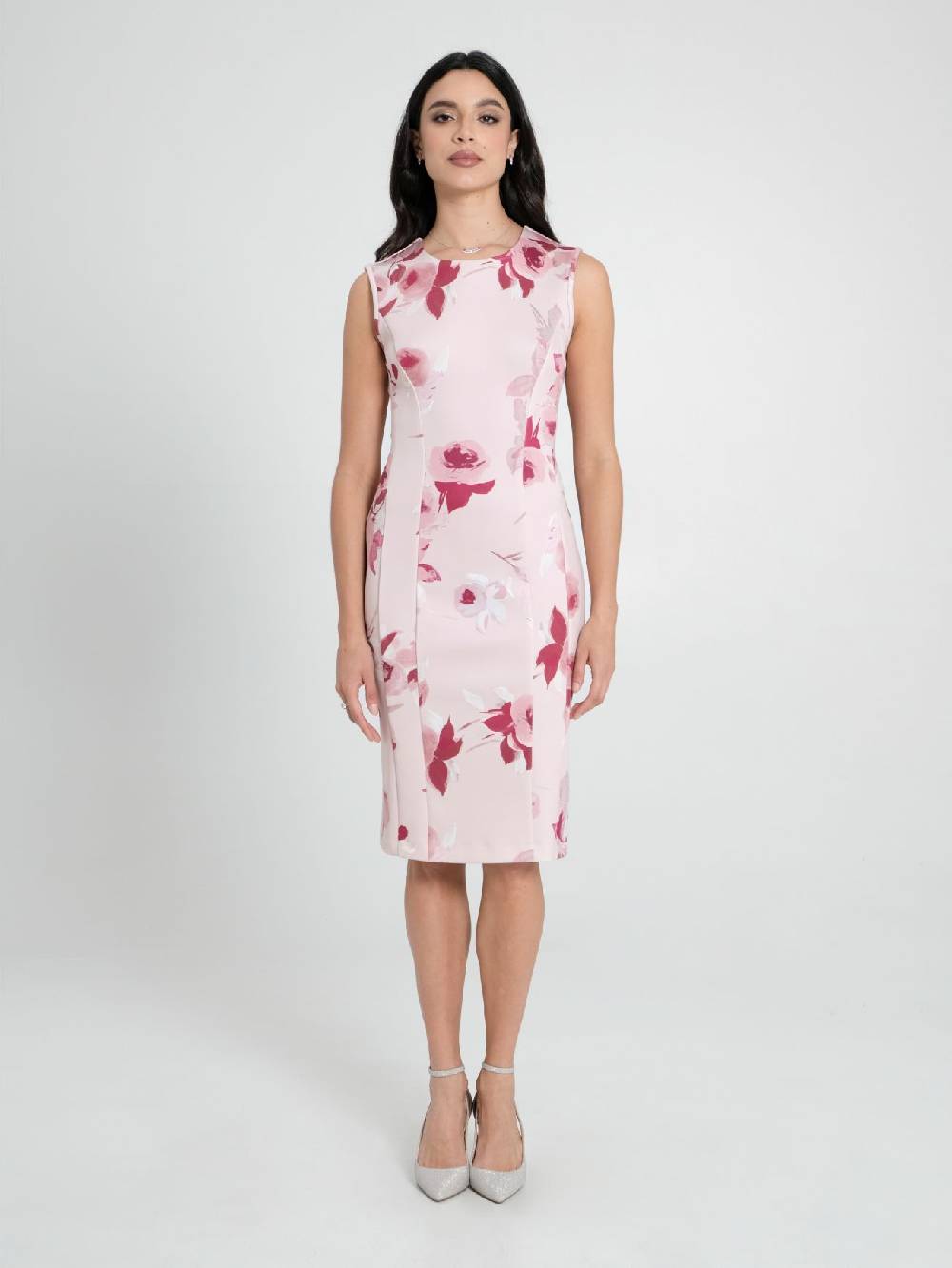Rinascimento Tubino stampa Rose Black Friday Prezzi