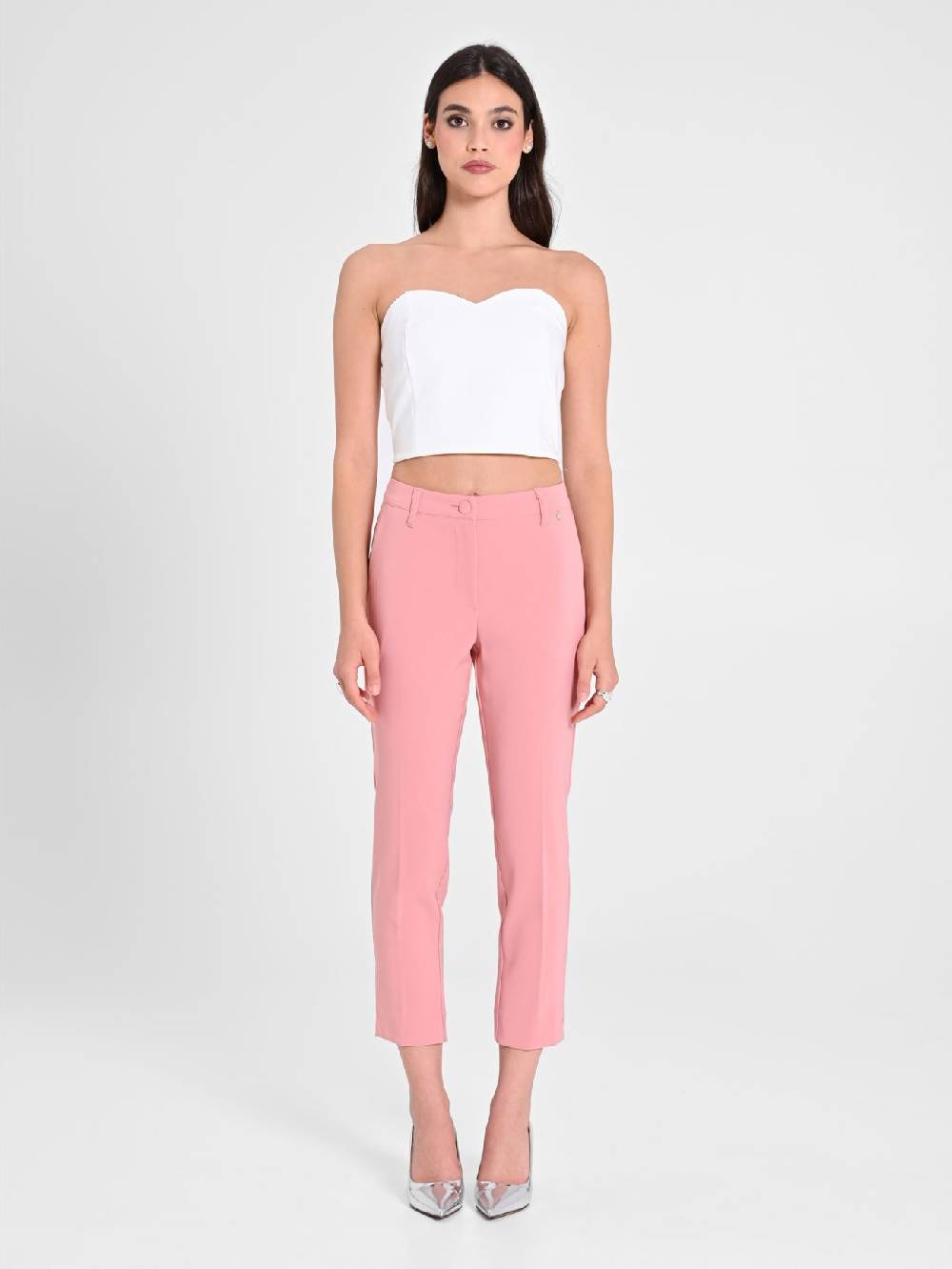 Rinascimento Pantaloni Skinny Rosa Affare Del Giorno