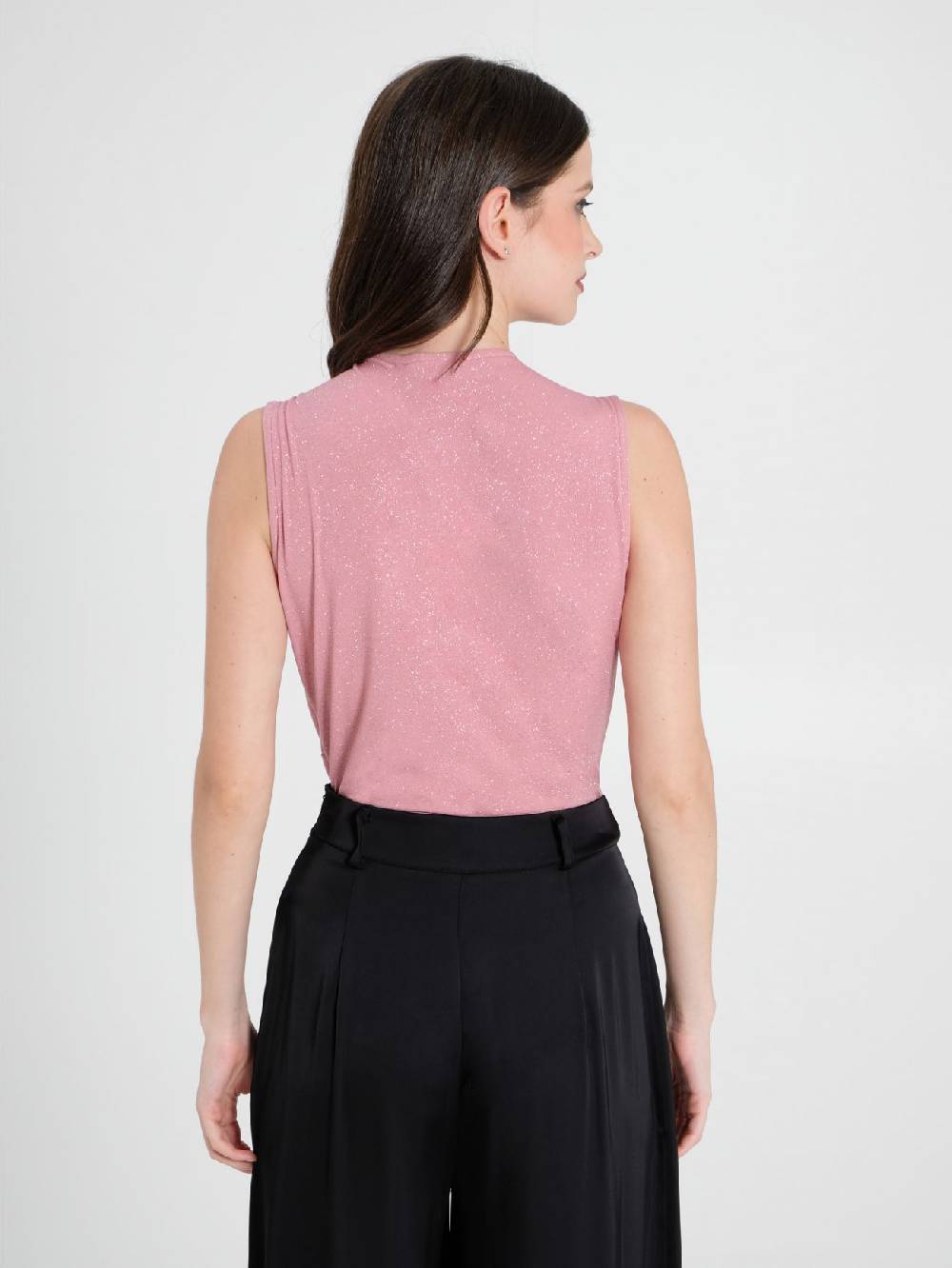 Rinascimento Top Body Microglitter Rosa Convenienza