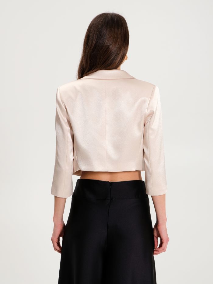 Rinascimento Giacca in Envers Satin In Vendita