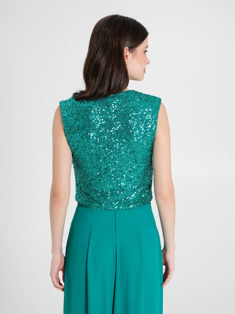 Rinascimento Top Paillettes Saldi