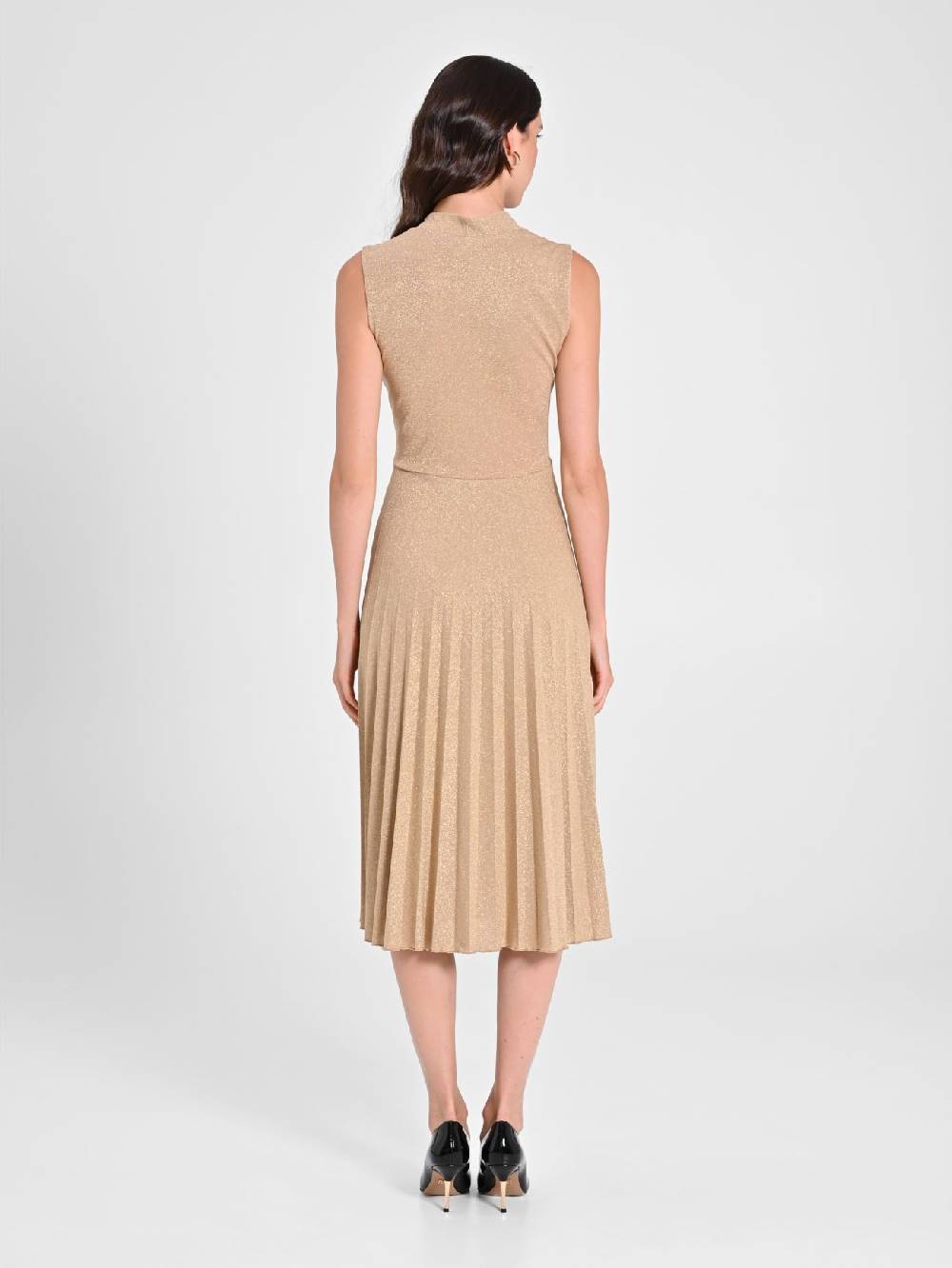 Rinascimento Abito in Lurex Oro Offerta San Valentino