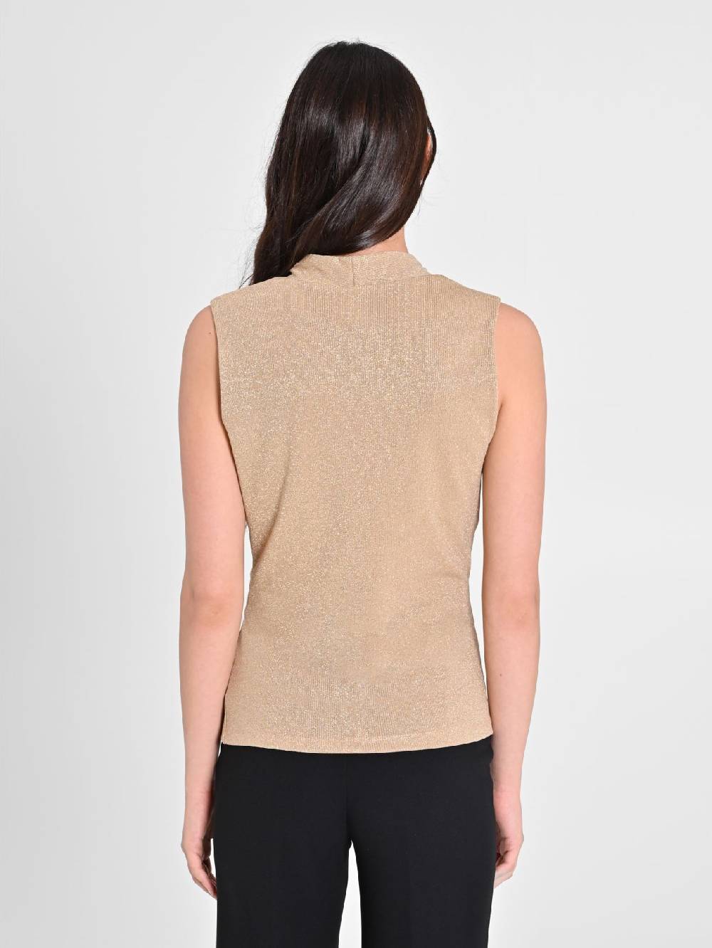Rinascimento Top in Lurex Oro Offerte