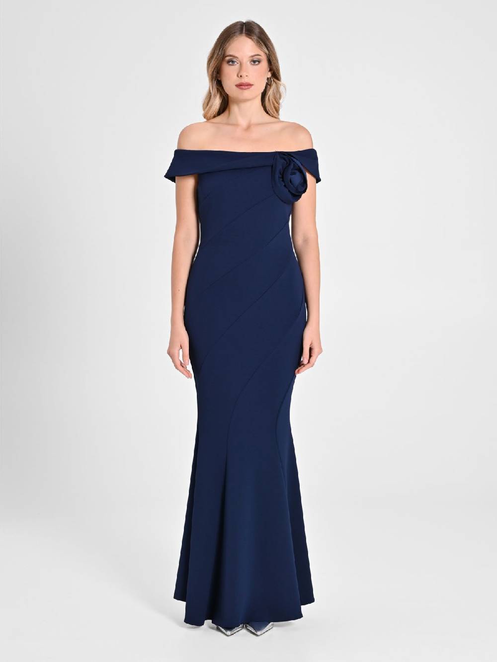 Rinascimento Abito Lungo Off-the-Shoulders Promozione Limitata