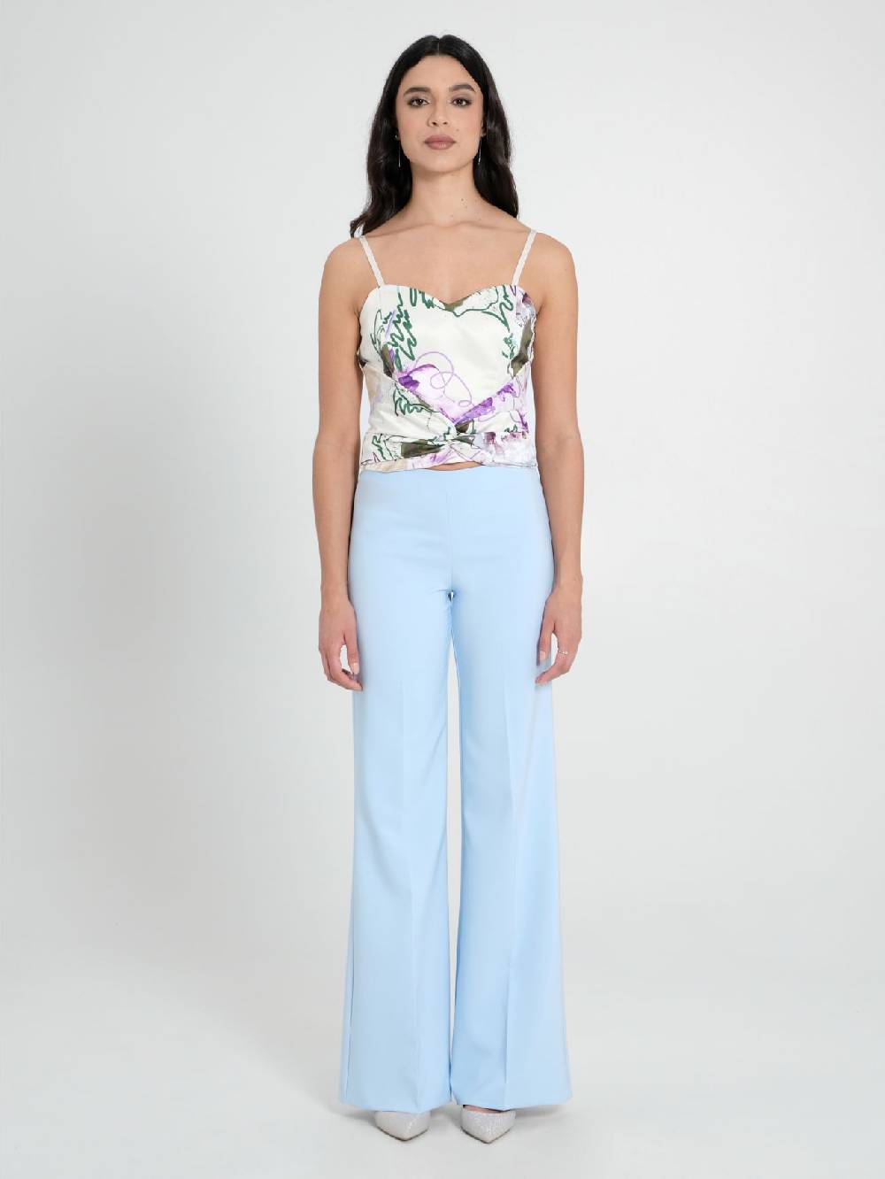 Rinascimento Top Bustier stampa Floreale Sconto