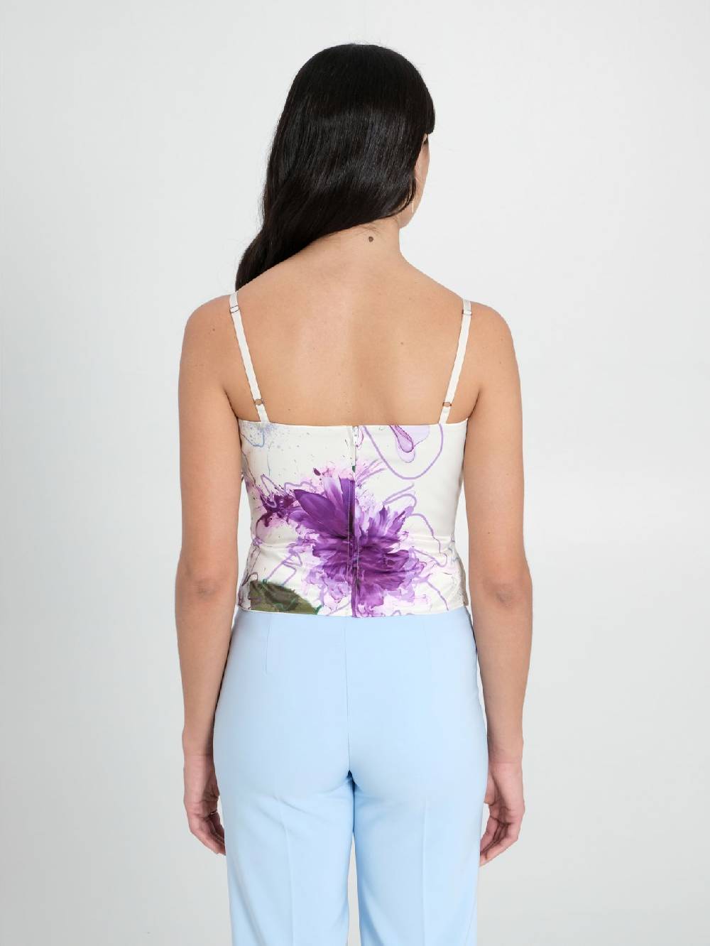 Rinascimento Top Bustier stampa Floreale Sconto