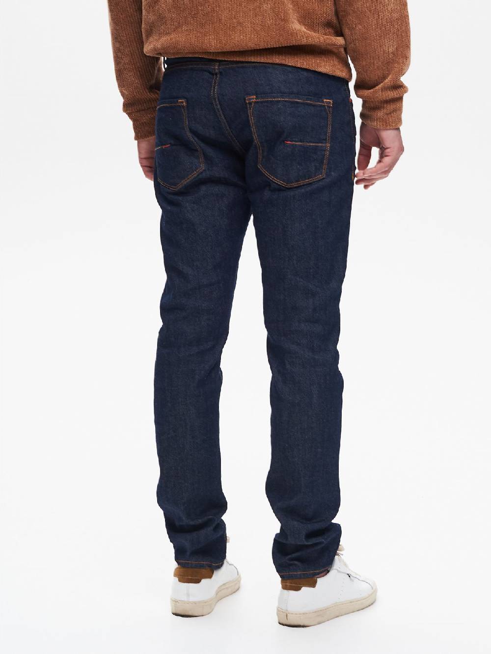 Rinascimento Jeans Slim-Fit Uomo Raw Blu QB24 Hotsell