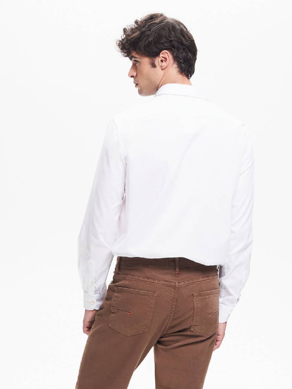 Rinascimento Camicia Popeline Uomo Collo alla Francese QB24 Negozio