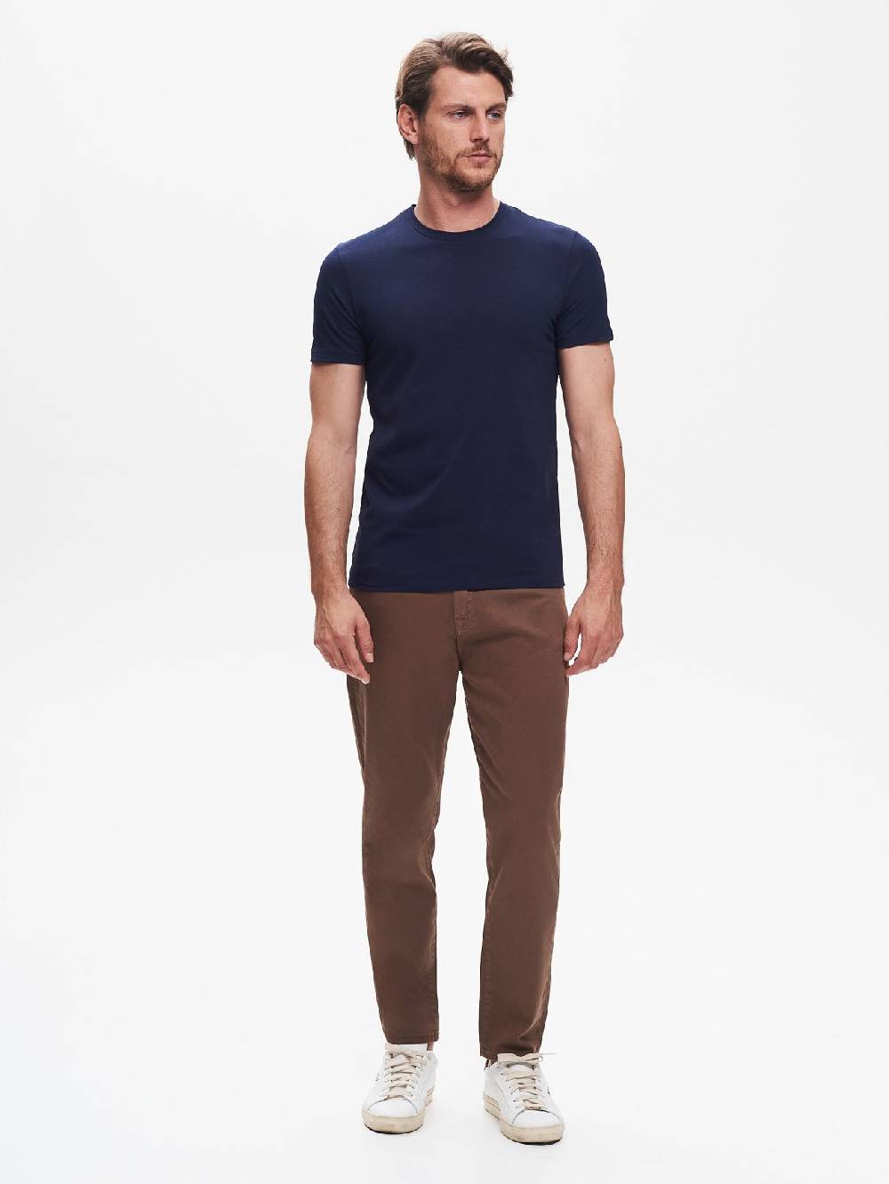 Rinascimento Jeans Baggy-Fit Uomo Bull Fango QB24 Negozi Online
