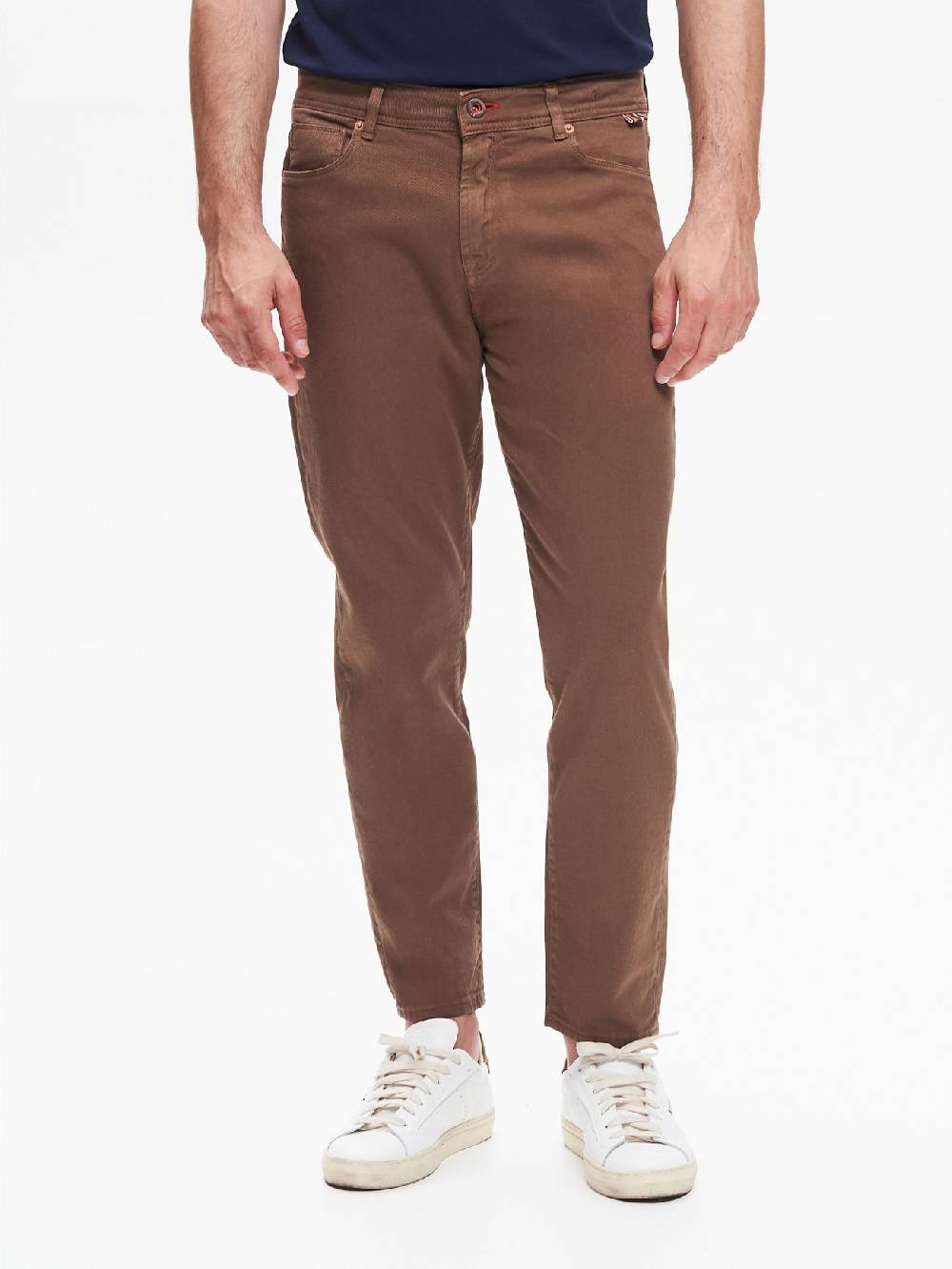 Rinascimento Jeans Baggy-Fit Uomo Bull Fango QB24 Negozi Online