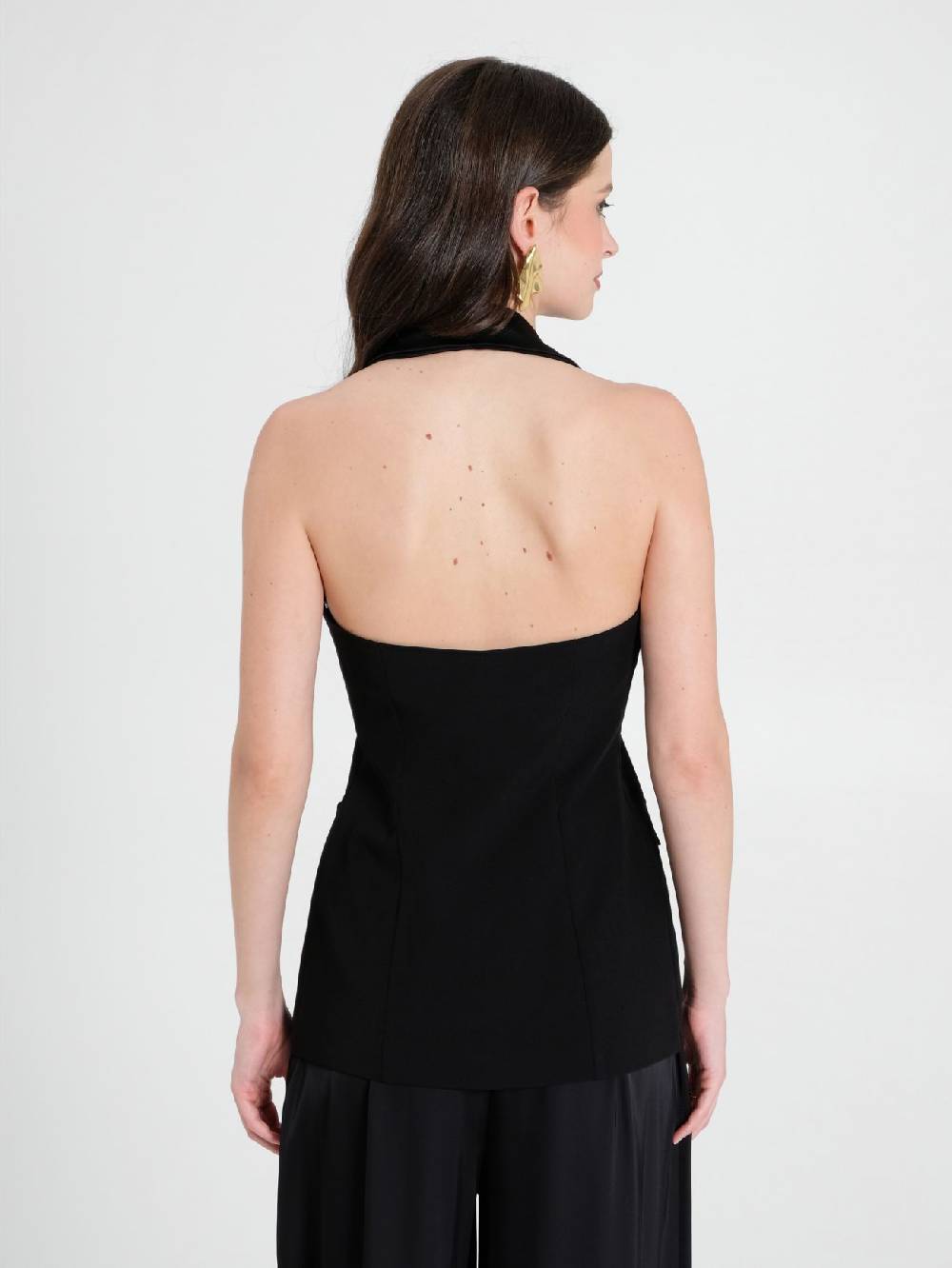 Rinascimento Gilet con dettagli in Raso Promozione